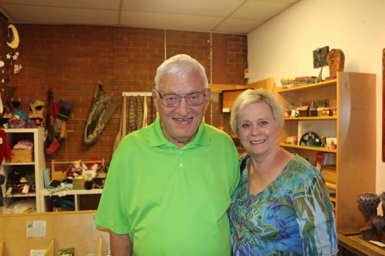 Kathy & Leo Corbet at a 2015 fundraising event